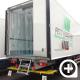 PVC strip doors and curtains doors for refrigerated truck doors