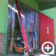 Industrial curtains or strip doors with flexible PVC - EXTRUFLEX