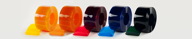 Multi Transparent Coloured PVC