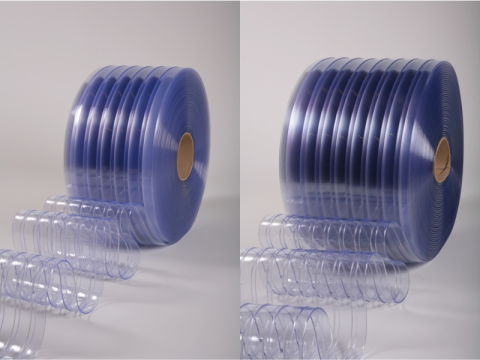 Tiras acanaladas de PVC estándar de 12 pulgadas y 16 pulgadas