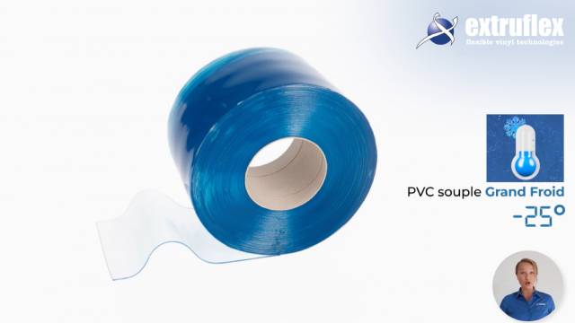 Les lanières PVC Polar sont conçues pour les environnements frigorifiques, restent flexibles jusqu’à -25 °C et contribuent à une meilleure maîtrise thermique, à la réduction des pertes d’énergie et à l’efficacité des opérations.