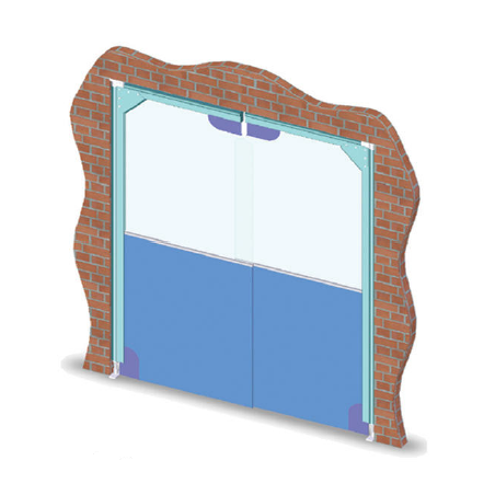 Swing doors kit - EXTRUFLEX
