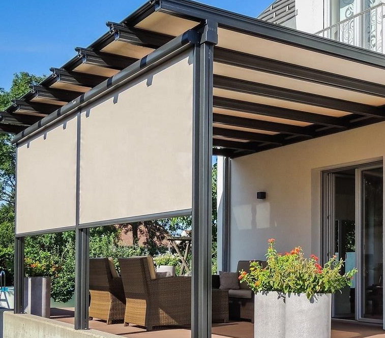 Toile enduite - pergola