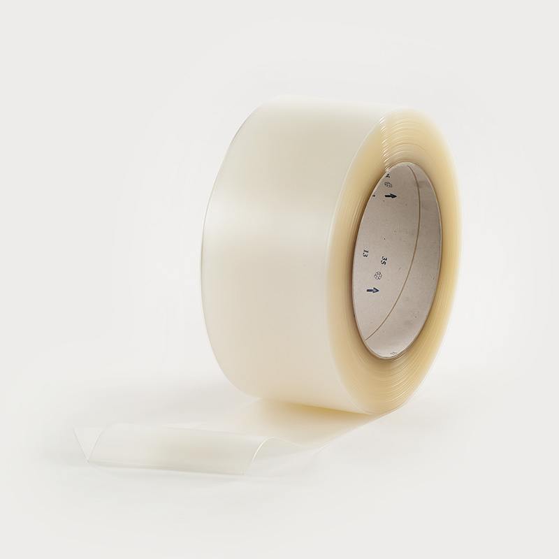 Flexible matt PVC roll for strip doors and curtain doors