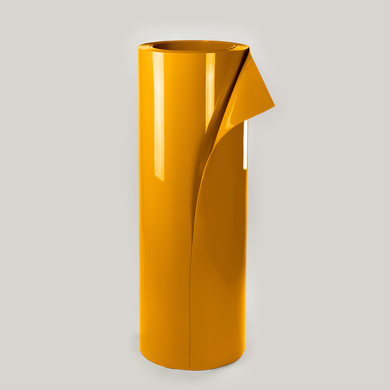 Yellow flexible PVC for swing doors, rapid doors, roll-up doors and automatic doors