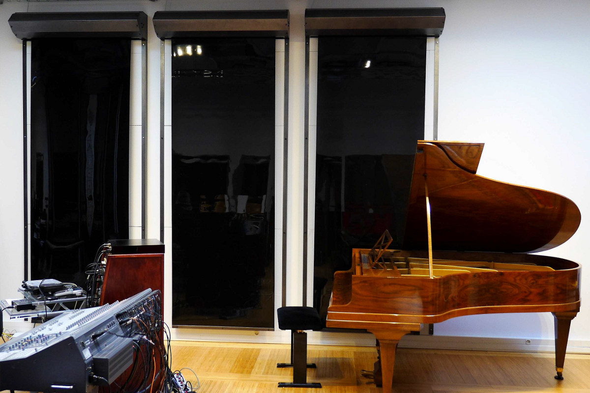 POLYMASS flexible PVC in recording studio for sound optimization