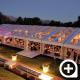 Tents and marquees with transparent PVC film - EXTRUFLEX