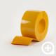 Yellow flexible PVC roll for strip doors and curtain doors