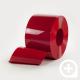 Red flexible PVC roll for strip doors and curtain doors